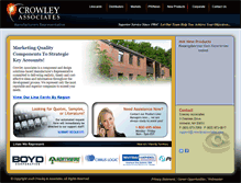 Tablet Screenshot of dacrowley.com
